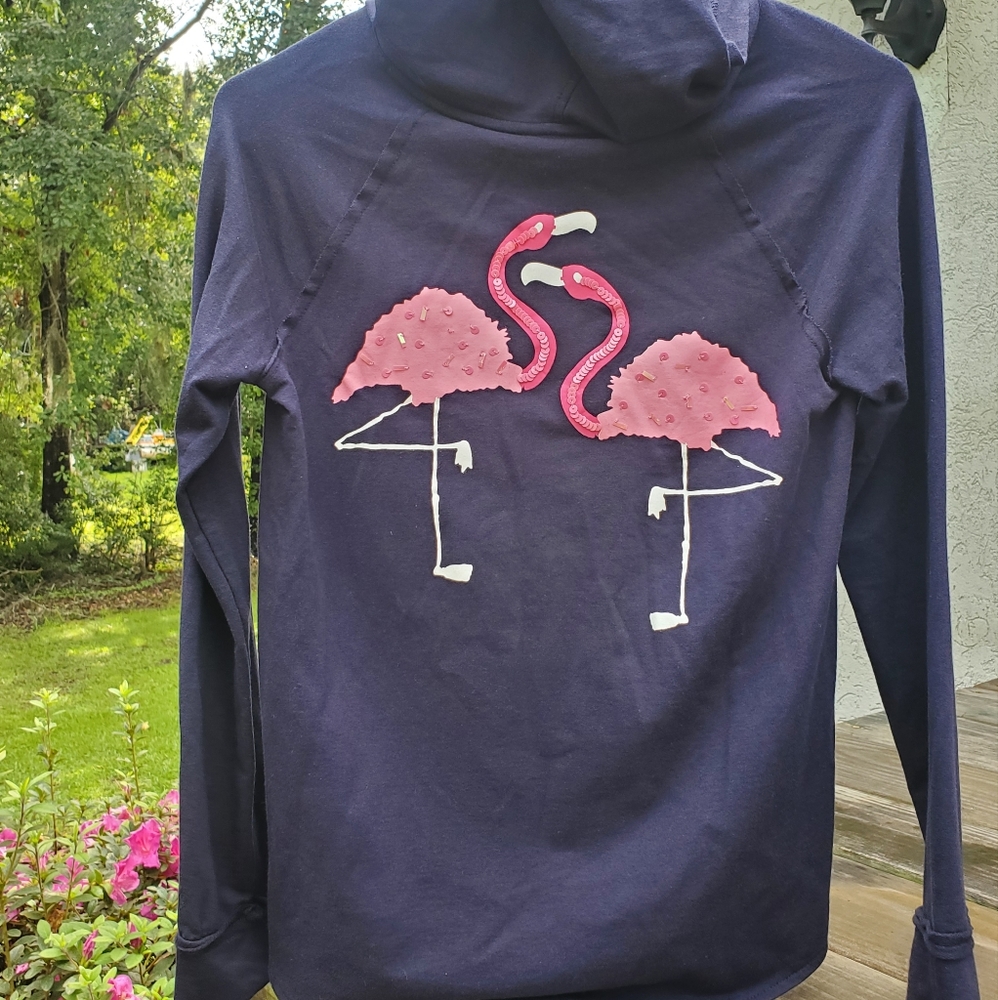 Crown and Ivy Flamingo hoodie